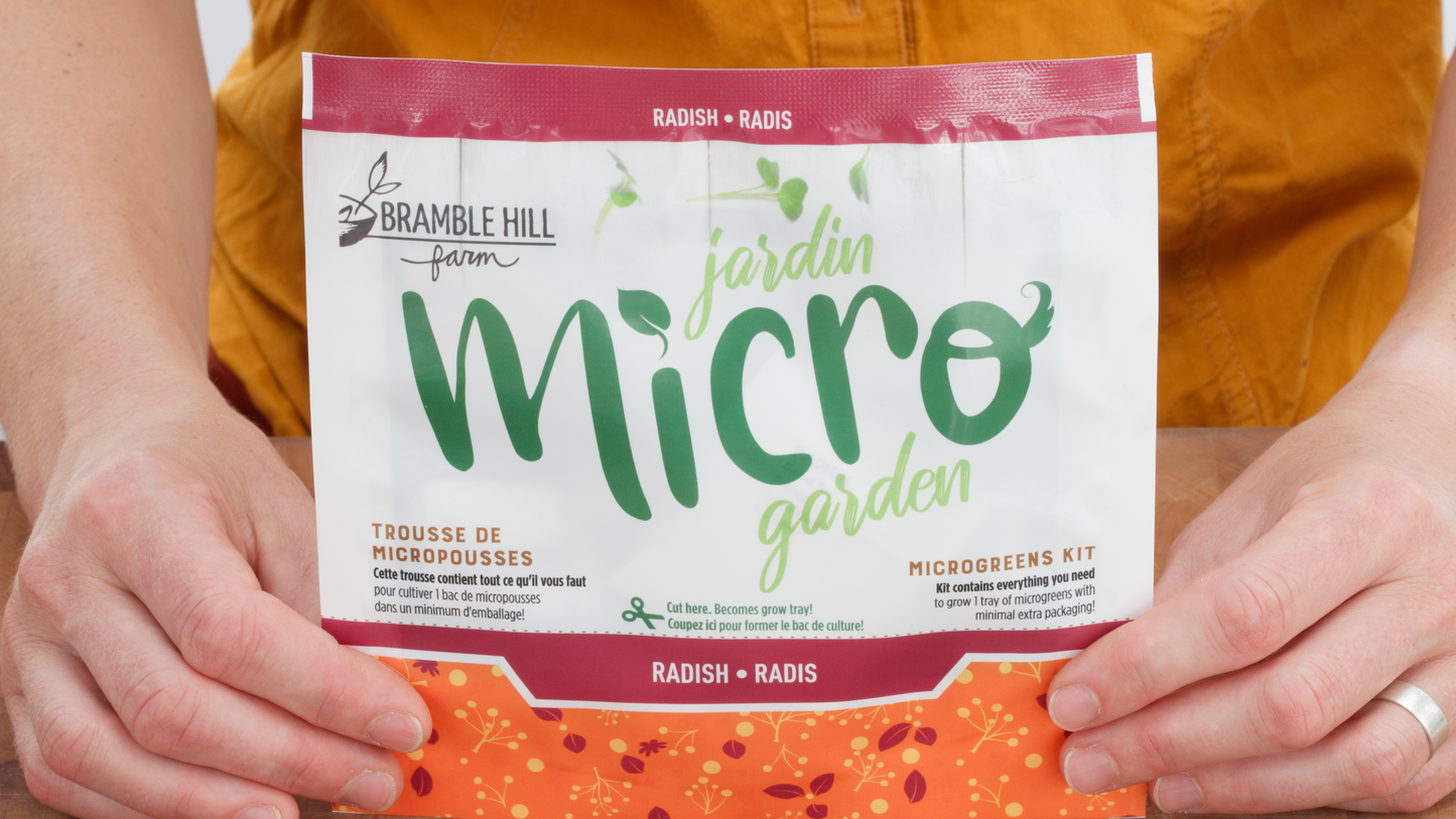Micro Garden Microgreens Kit - Radish