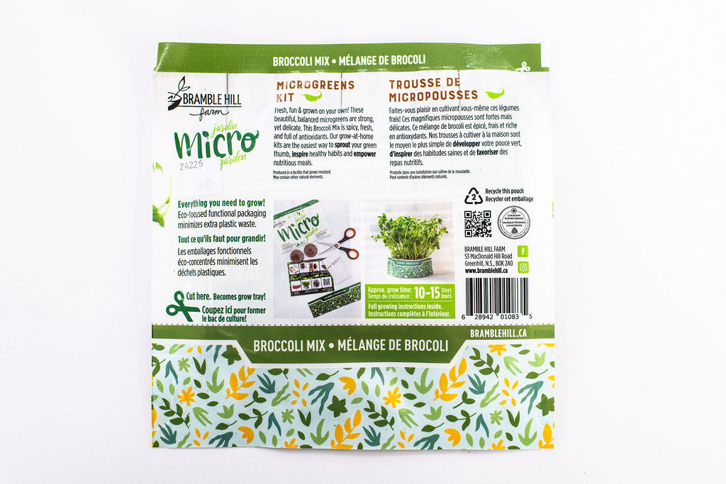 Micro Garden Microgreens Kit - Broccoli Mix