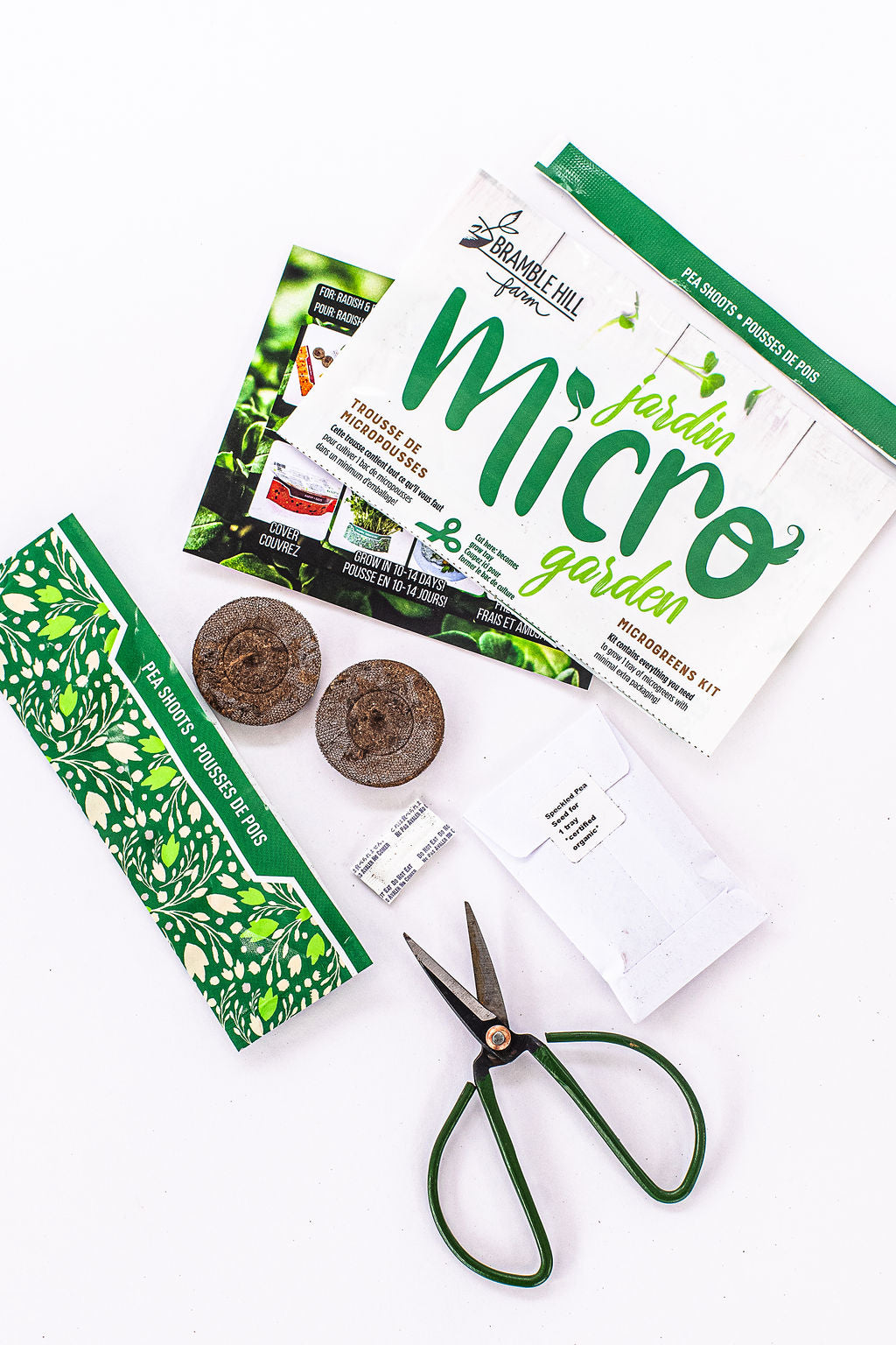 Micro Garden Microgreens Kit - Pea Shoots