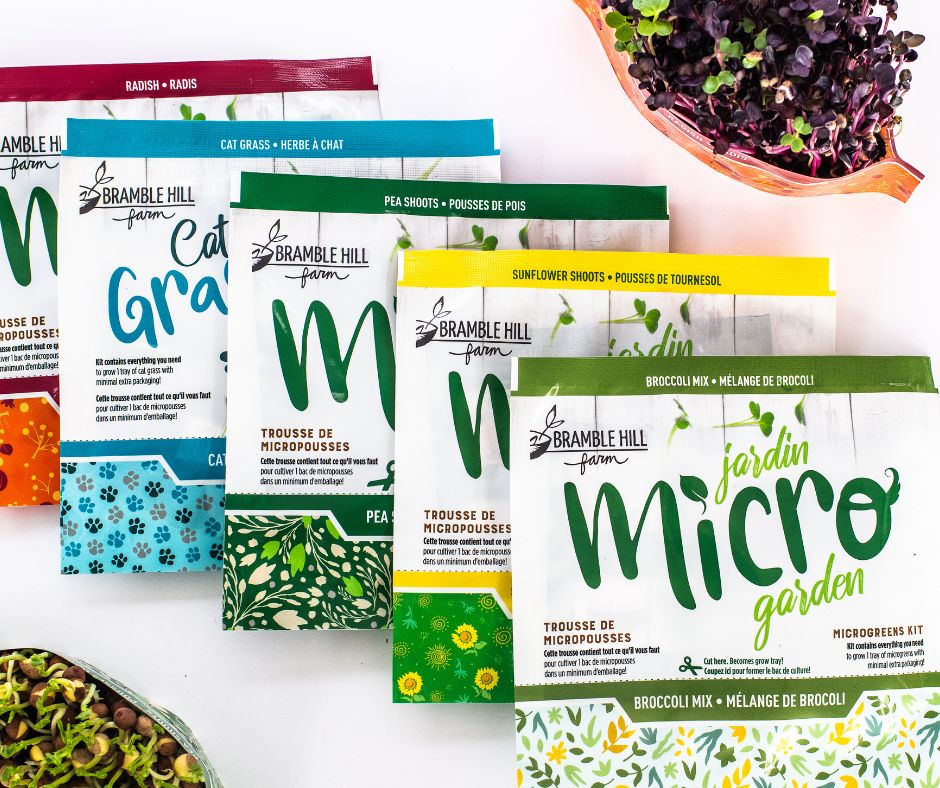 6-Pack: Microgreens & Cat Grass Bundle