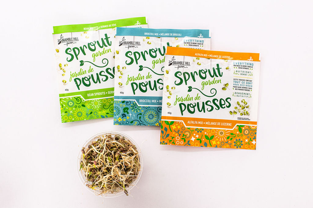 Load video: How to grow sprouts