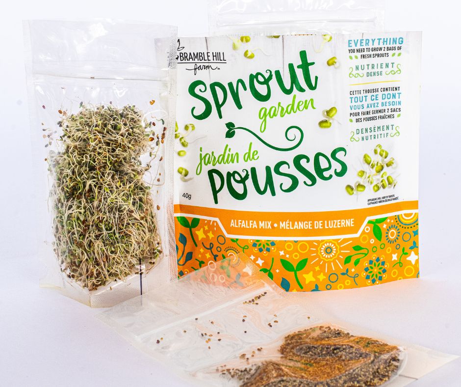 6-Pack: 3 x Microgreens & 3 x Sprout kits 🌱