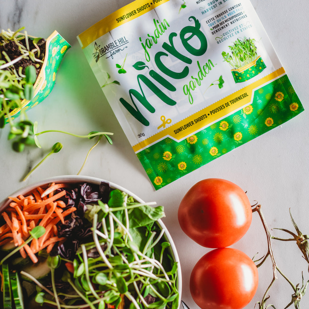 3-Pack Mixed Variety Kits - Pea Shoot, Sunflower Shoot, & Broccoli Mix